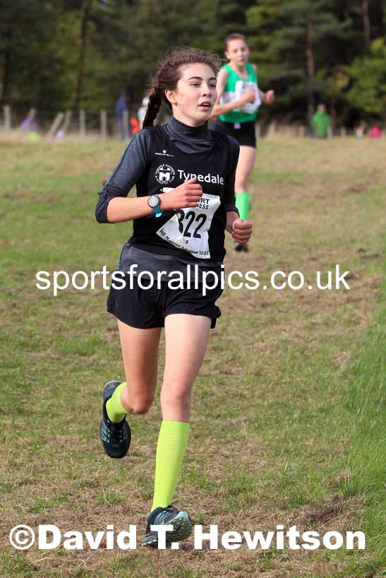Girls under-15s 2022 NEHL Druridge Bay, Northumberland, Sunday, October 9th. Photo: David T. Hewitson/Sports for All Pics